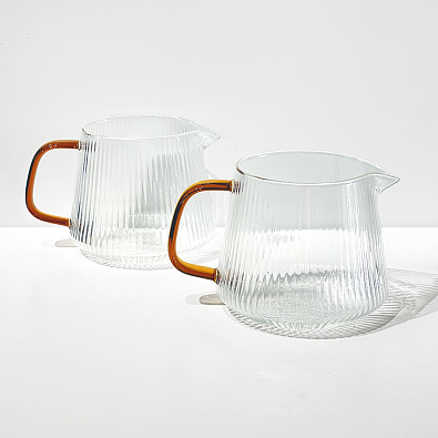 Сервер  RISE рифленое стекло, 600 мл